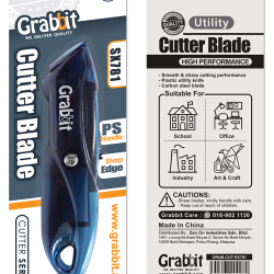 GRABBIT SAFETY MINI KNIFE (PS HANDLE) GRABBIT SAFETY MINI KNIFE (PS HANDLE)