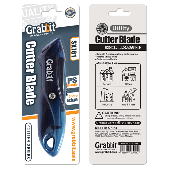 GRABBIT SAFETY MINI KNIFE (PS HANDLE)