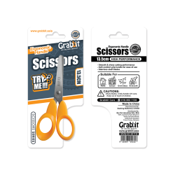 GRABBIT 13.5CM SCISSOR ERGONOMIC HANDLE