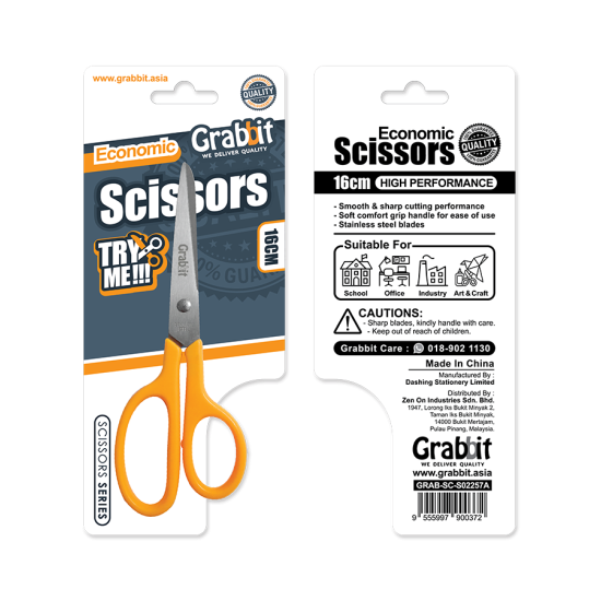 GRABBIT 16CM ECONOMIC SCISSOR