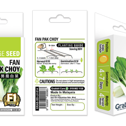 GRABBIT FAN PAK CHOY-F1 600SEEDS GRABBIT FAN PAK CHOY-F1 600SEEDS