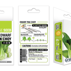 GRABBIT DWARF PAK CHOY 3GM GRABBIT DWARF PAK CHOY 3GM