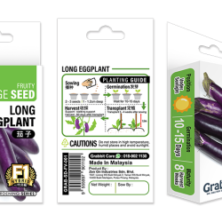 GRABBIT LONG EGGPLANT-F1 50SEEDS GRABBIT LONG EGGPLANT-F1 50SEEDS