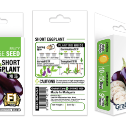 GRABBIT SHORT EGGPLANT-F1 50SEEDS GRABBIT SHORT EGGPLANT-F1 50SEEDS