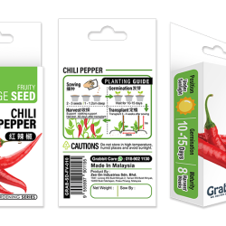 GRABBIT CHILI PEPPER 80SEEDS GRABBIT CHILI PEPPER 80SEEDS