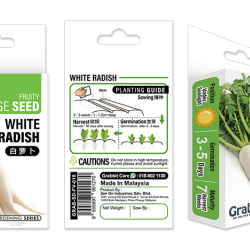 GRABBIT WHITE RADISH 16GM GRABBIT WHITE RADISH 16GM