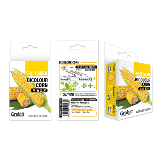 GRABBIT BICOLOUR CORN 18SEEDS