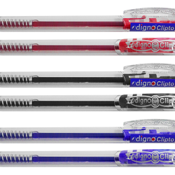 GRABBIT DIGNO CLIPTO SEMI GEL PEN 0.7 2BK2BL2RD