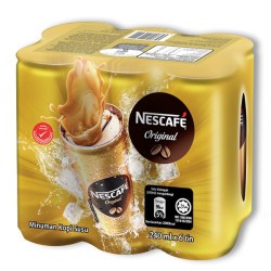 NESCAFE ORIGINAL CAN (5+1) 240ML*6