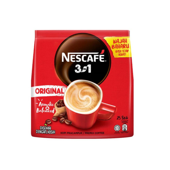 NESCAFE 3IN1 ORIGINAL 18G*25