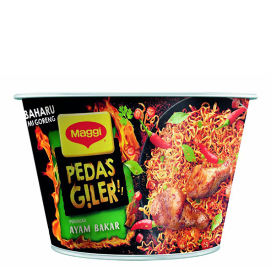 MAGGI PEDAS GILER PERENCAH AYAM BAKAR 98G