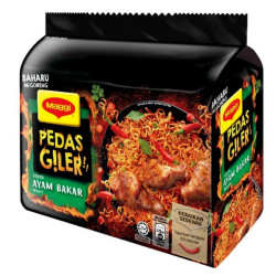 MAGGI PEDAS GILER PERENCAH AYAM BAKAR 76G*5 MAGGI PEDAS GILER PERENCAH AYAM BAKAR 76G*5