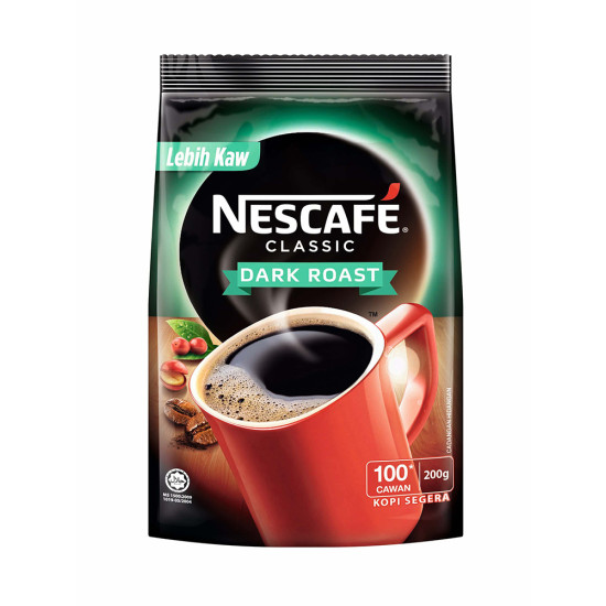 NESCAFE CLASSIS DARK ROAST 200G