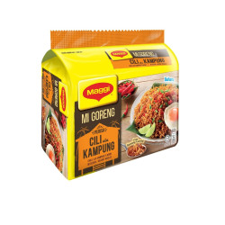 MAGGI MI GORENG CILI ALA KAMPUNG 5*78G MAGGI MI GORENG CILI ALA KAMPUNG 5*78G