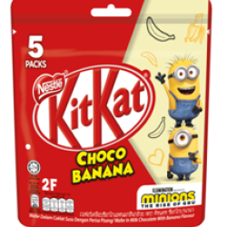 KIT KAT 4F CHOCOBANANA SBG 17G*5 KIT KAT 4F CHOCOBANANA SBG 17G*5