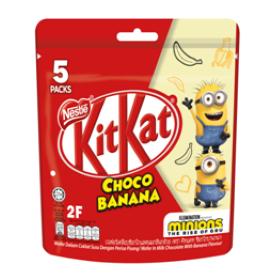 KIT KAT 4F CHOCOBANANA SBG 17G*5