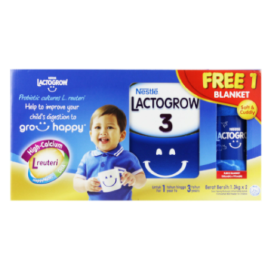 LACTOGROW 3 GPK PR BOOK 650G*2