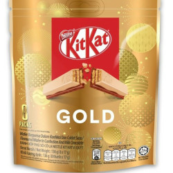 KIT KAT GOLD SHAREBAG 17G*8 KIT KAT GOLD SHAREBAG 17G*8