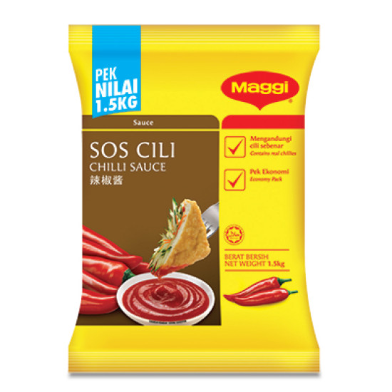 MAGGI CHILI SAUCE (POUCH) 1.5KG