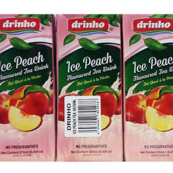DRINHO ICE PEACH TEA 250ML*6*4 DRINHO ICE PEACH TEA 250ML*6*4