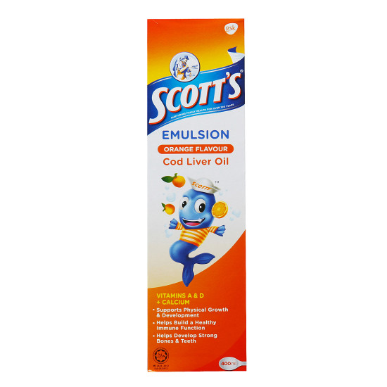 SCOTTS EMULSION ORANGE 400ML