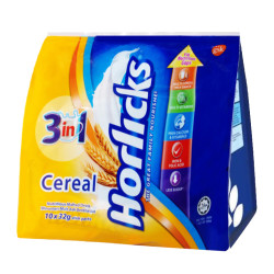 HORLICKS 3 IN 1 CEREALS 32GM*10 HORLICKS 3 IN 1 CEREALS 32GM*10