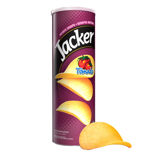 JACKER POTATO CRISP TOMATO 160GM