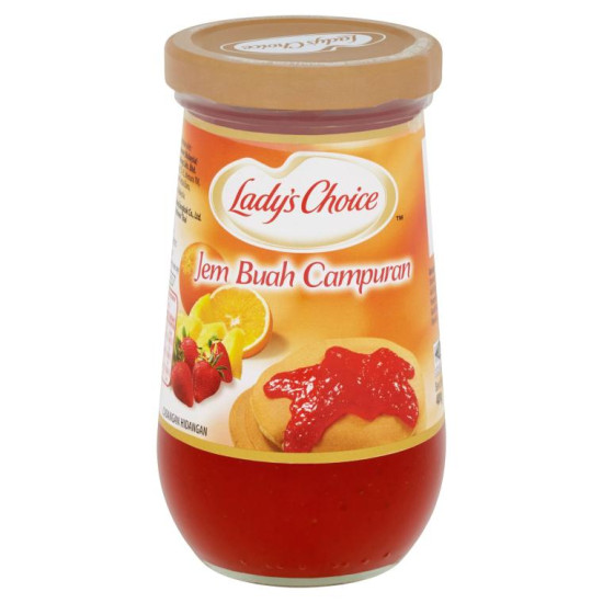 LADY'S CHOICE MIXED FRUIT JAM 400GM