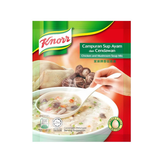 KNORR CHICKEN & MUSHROOM SOUP 43GM