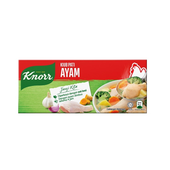 KNORR CHICKEN CUBE 120G