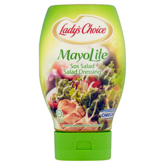 LADY'S CHOICE MAYO LITE SQUEEZE 280ML