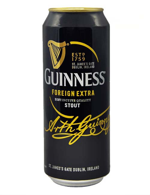 GUINNESS STOUT CAN 500ML