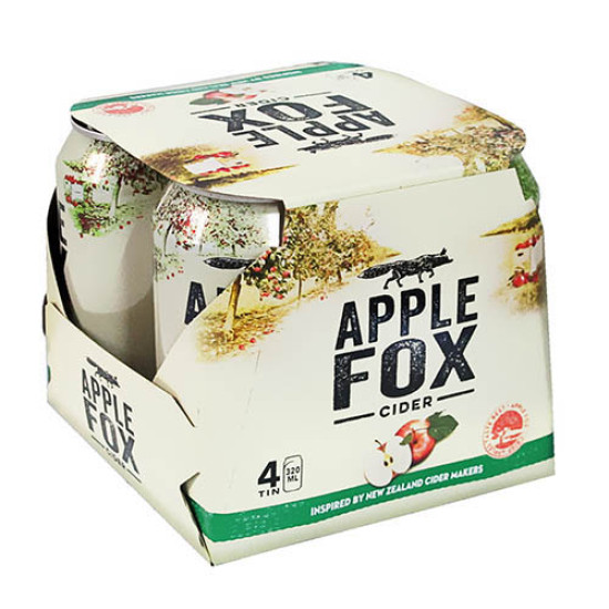 APPLE FOX CIDER 320ML*4