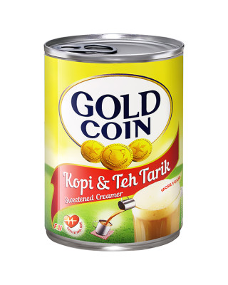 GOLD COIN KOPI &TEH TARIK SWEETENED 500GM