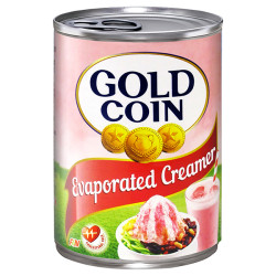 GOLD COIN EVAPORATED CREAMER 390GM GOLD COIN EVAPORATED CREAMER 390GM