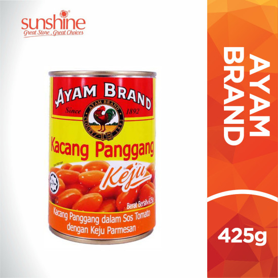 AYAM BRAND BAKED BEANS CHEESE 425GM