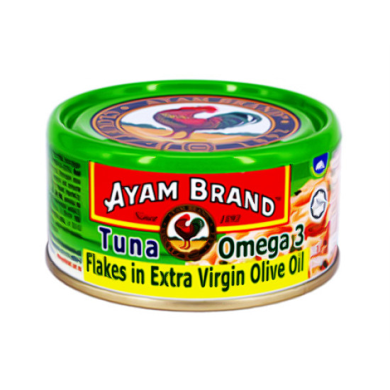 AYAM BRAND TUNA FLAKES OMEGA 3 IN EXTRA VIRGIN OLI