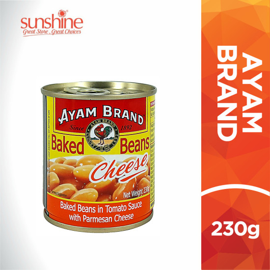 AYAM BRAND BAKED BEANS CHEESE 230GM