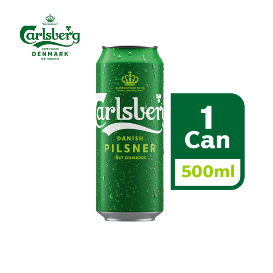 CARLSBERG BEER CAN 500ML