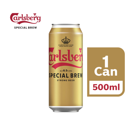 CARLSBERG SPECIAL BREW CAN 500ML