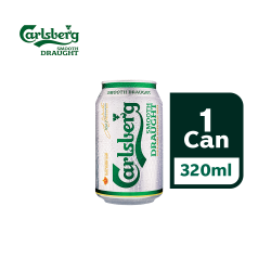 CARLSBERG SMOOTH DRAUGHT 320ML*24 CARLSBERG SMOOTH DRAUGHT 320ML*24