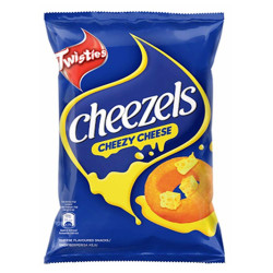 TWISTIES CHEEZELS ORIGINAL CHEESE 60GM TWISTIES CHEEZELS ORIGINAL CHEESE 60GM