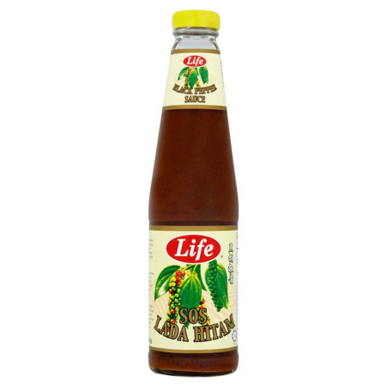 LIFE BLACK PEPPER SAUCE 500G