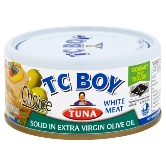 TC BOY TUNA IN EXTRA VIRGIN OLIVE OIL 150GM