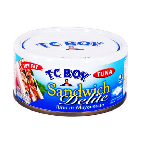 TC BOY TUNA SANDWICH DELITE LOW FAT 150GM