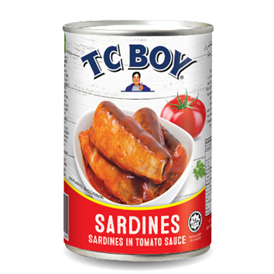 TC BOY SARDINE TOMATO 425GM