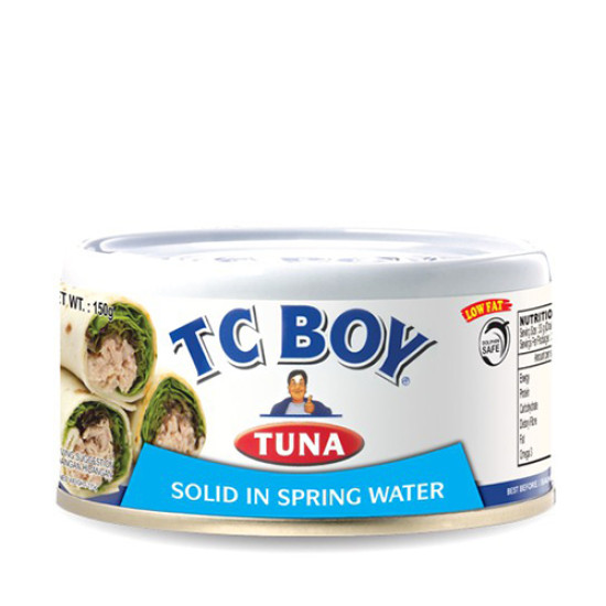 TC BOY TUNA IN SPRING WATER 150GM