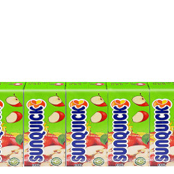 SUNQUICK APPLE FRUIT DRINK 125ML*5 SUNQUICK APPLE FRUIT DRINK 125ML*5