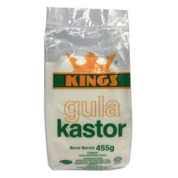 KING'S CASTER SUGAR 455GM KING'S CASTER SUGAR 455GM