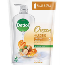 DETTOL SHOWER GEL (REFILL) NOURISH ONZEN 500ML DETTOL SHOWER GEL (REFILL) NOURISH ONZEN 500ML